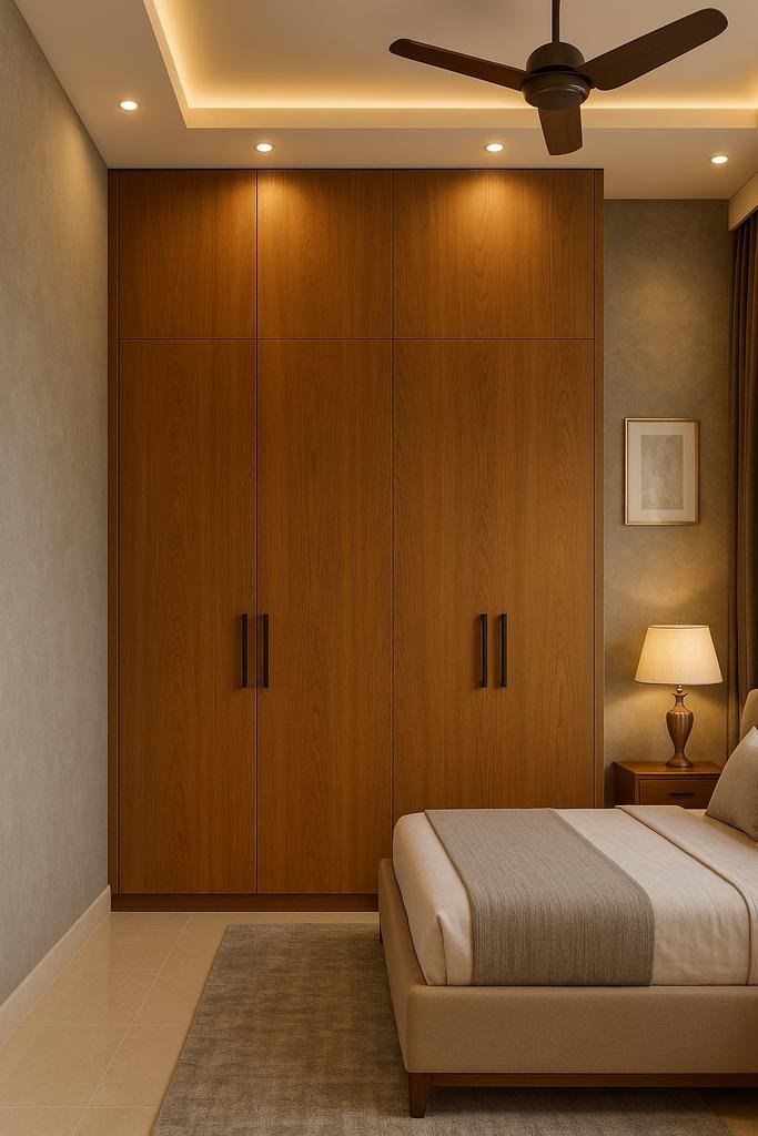 Standard laminate Wardrobe by 5D Home Space